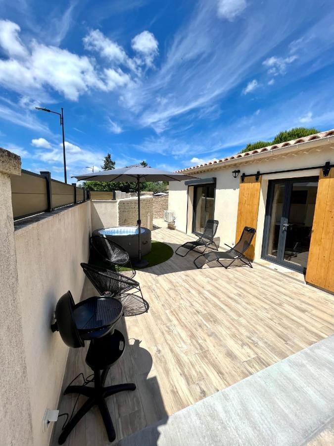 Maison De Charme Avec Jacuzzi Molleges Kültér fotó